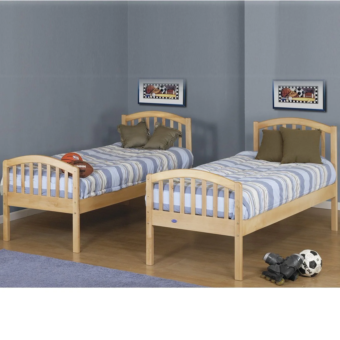 Orbelle 450 Twin 39 Inch Bunk Bed - Image 6