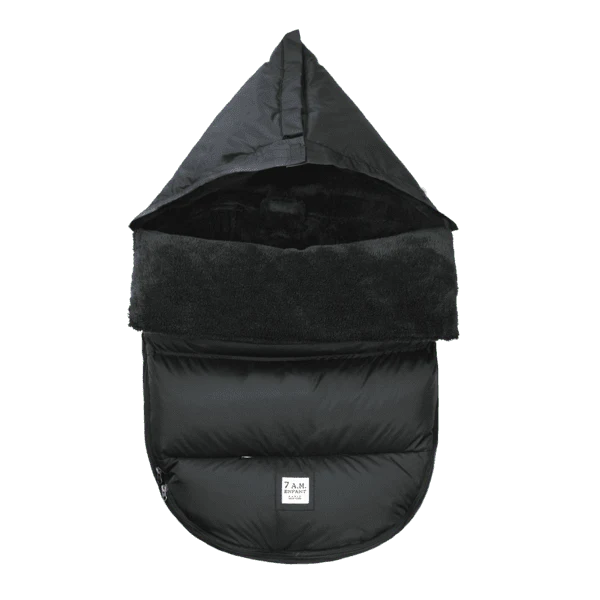 7AM Enfant POD Footmuff Black (0 to 18M)