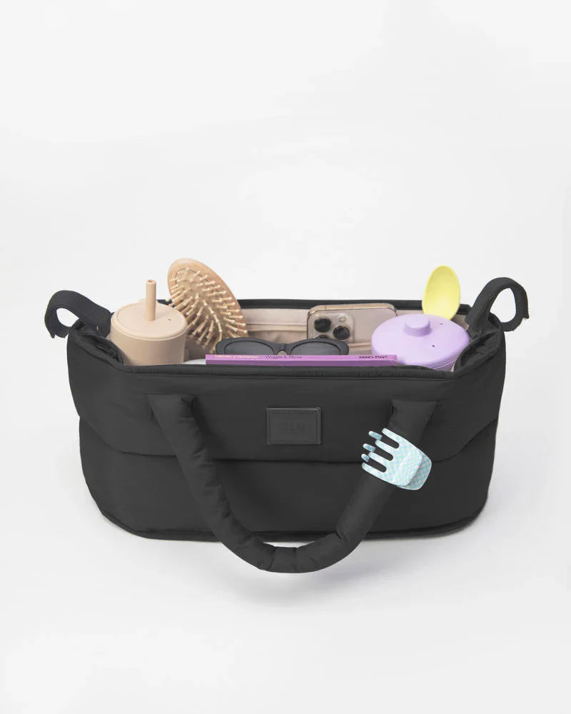 7AM Romi Stroller Organizer in Black - Image 3