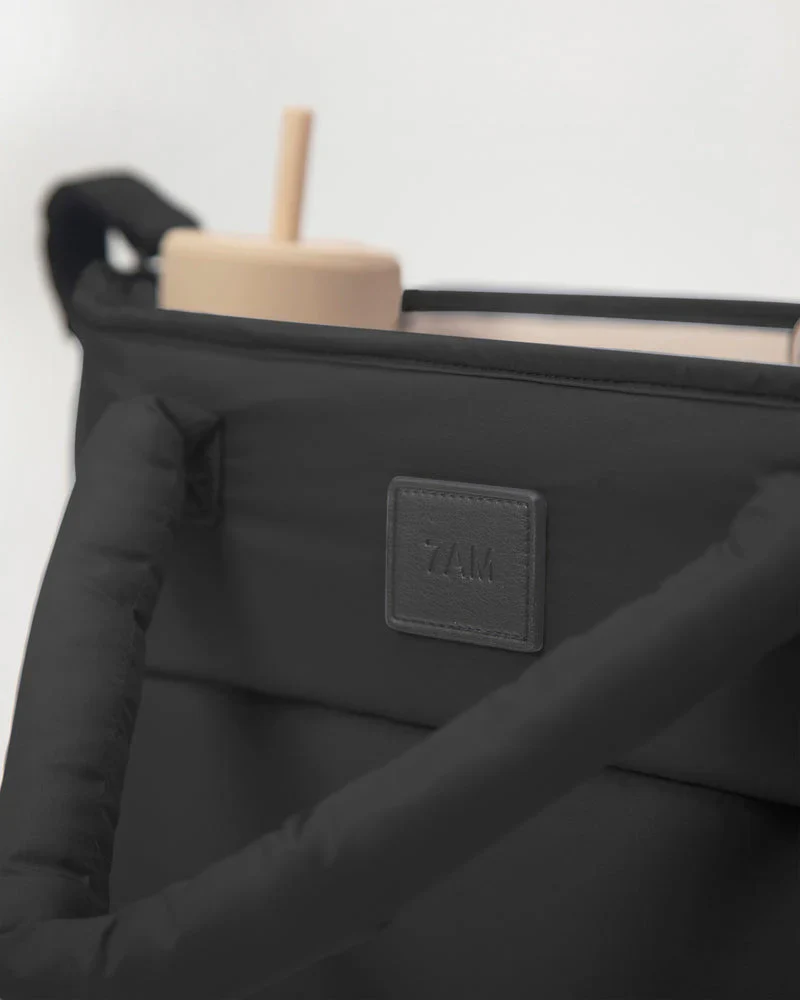 7AM Romi Stroller Organizer in Black - Image 5