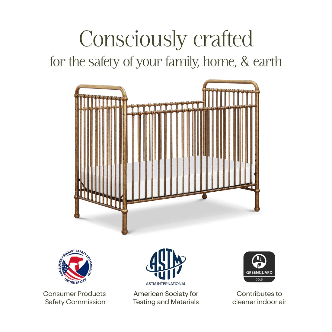 Namesake Abigail 3 in 1 Convertible Crib - Image 22