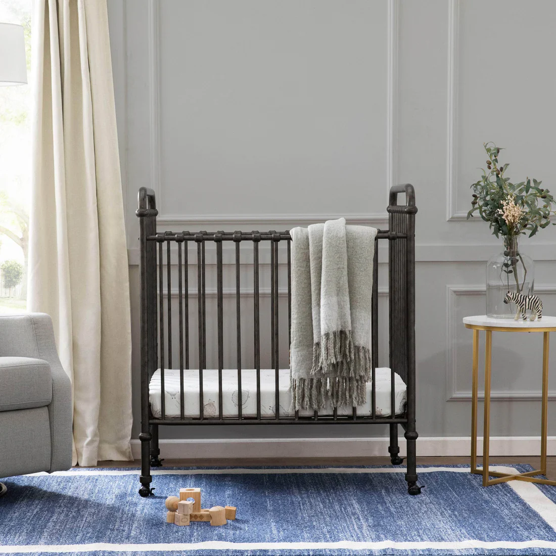 Abigail 3 in 1 Convertible Mini Crib - Image 15
