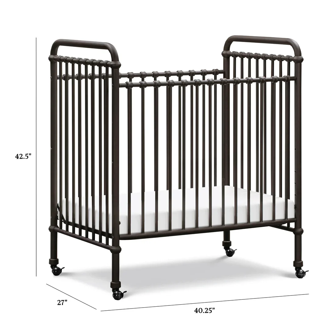 Abigail 3 in 1 Convertible Mini Crib - Image 19
