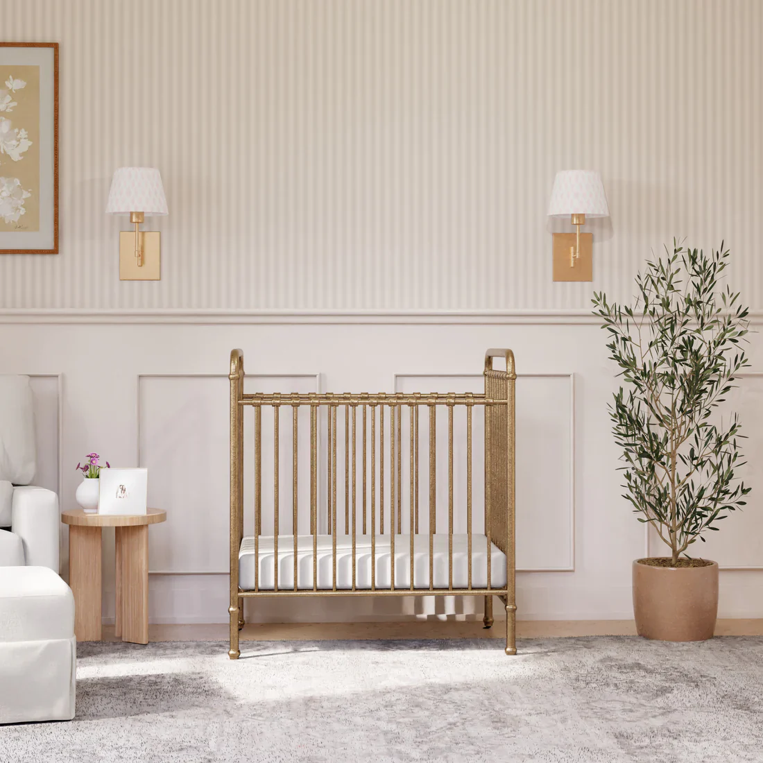 Abigail 3 in 1 Convertible Mini Crib - Image 2