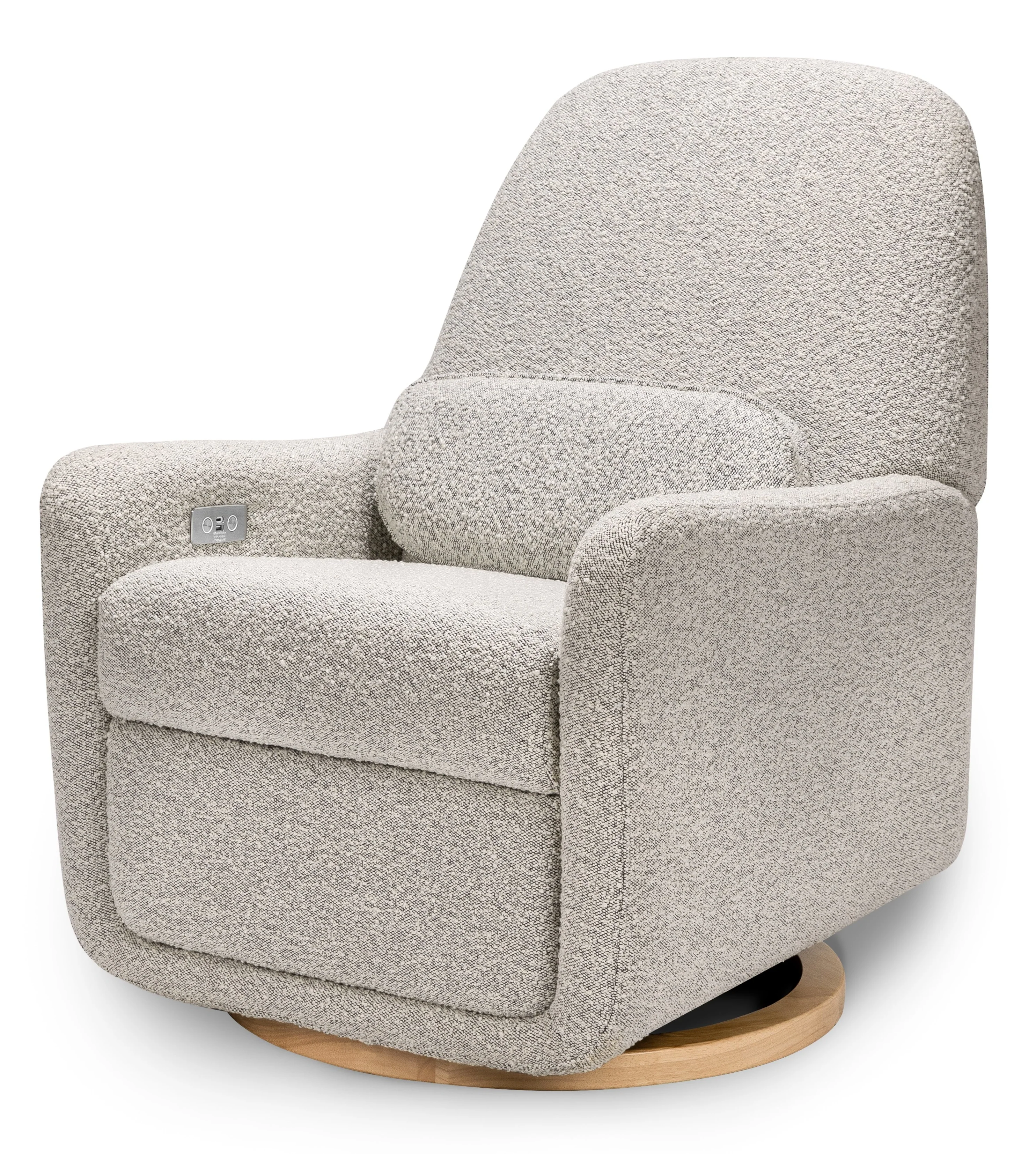 Arc Electronic Recliner and Swivel Glider in Boucle - Image 13