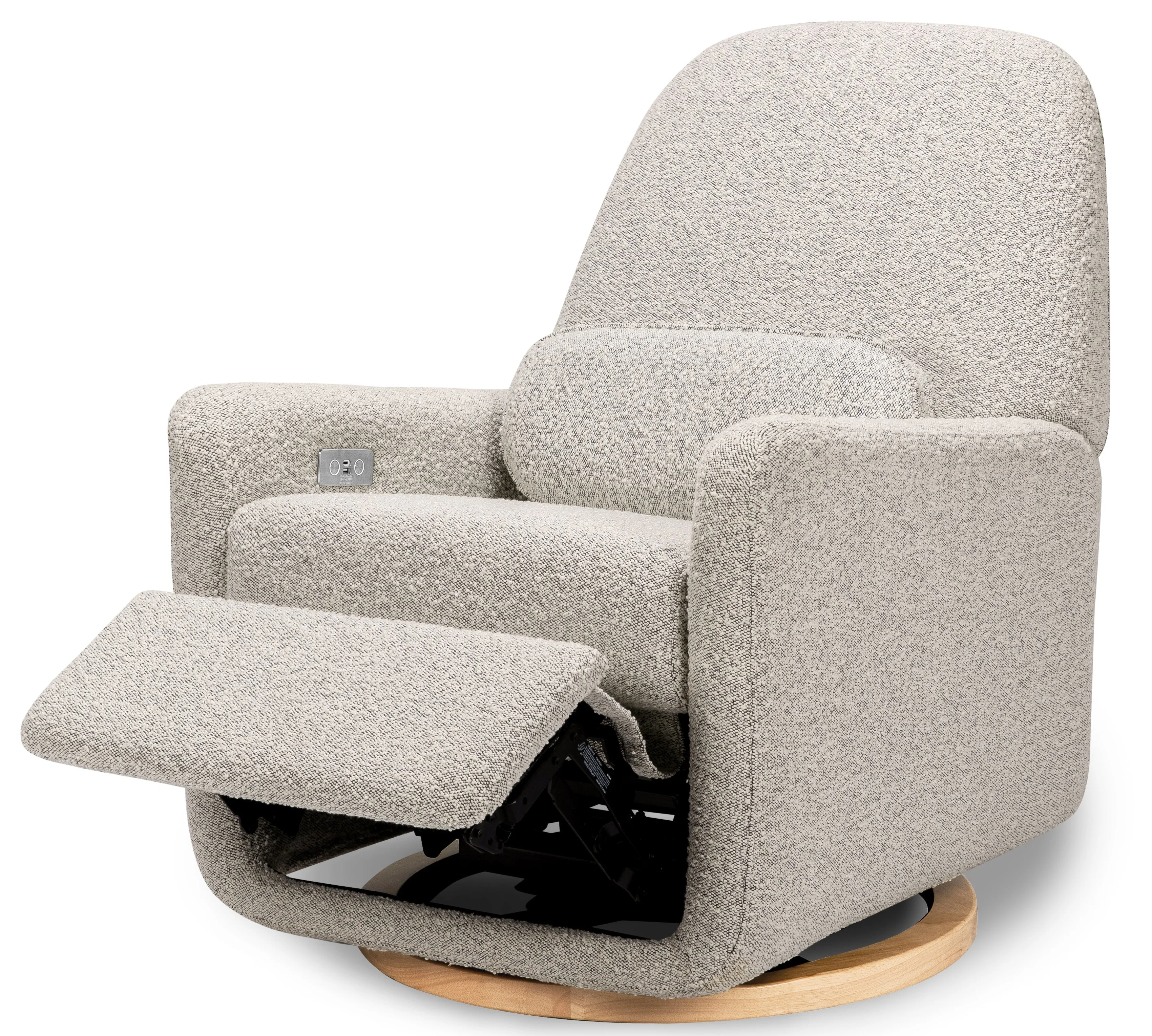 Arc Electronic Recliner and Swivel Glider in Boucle - Image 15