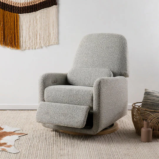 Arc Electronic Recliner and Swivel Glider in Boucle - Image 27