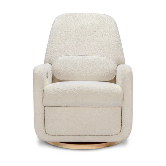 Arc Electronic Recliner and Swivel Glider in Boucle - Image 5