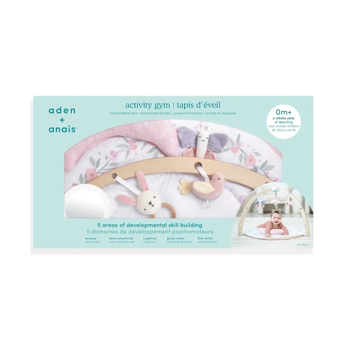 aden + anais Baby Activity Gym ma fleur - Image 8