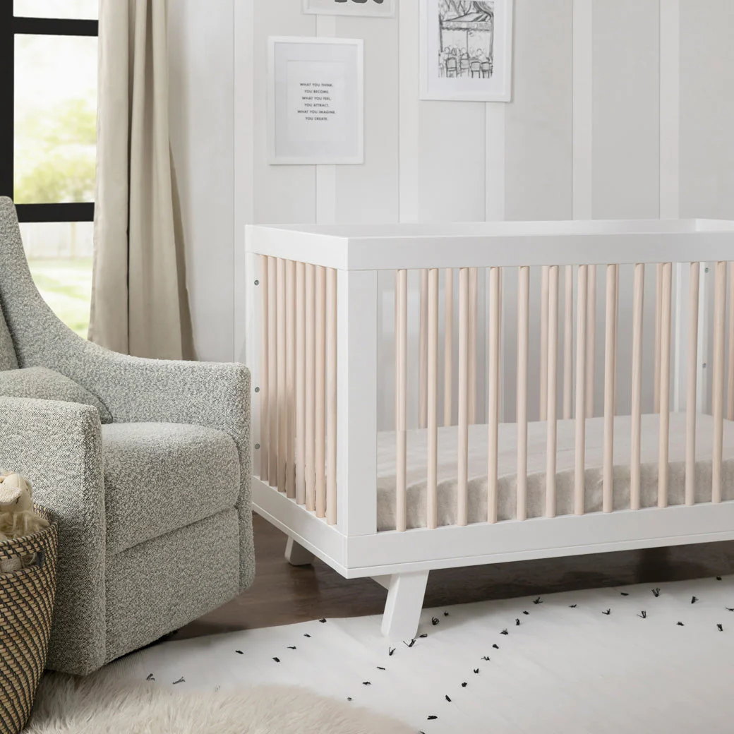 Hudson 3 in 1 Convertible Crib + Toddler Rail - Image 21