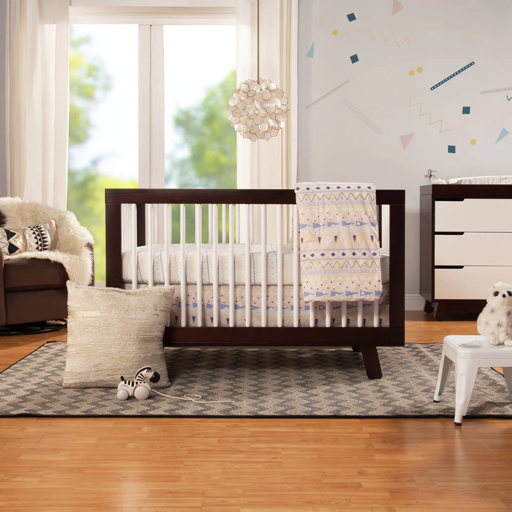 Hudson 3 in 1 Convertible Crib + Toddler Rail - Image 36