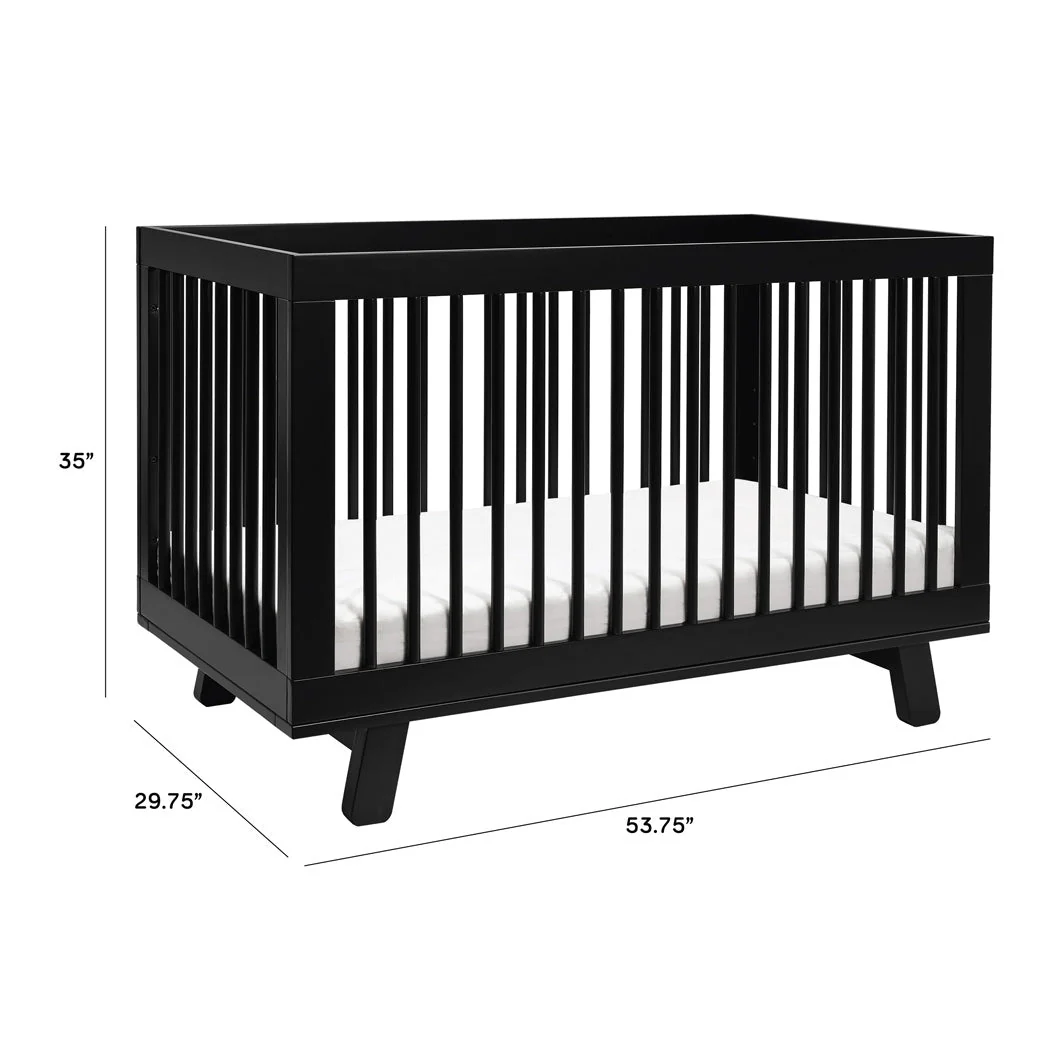 Hudson 3 in 1 Convertible Crib + Toddler Rail - Image 41