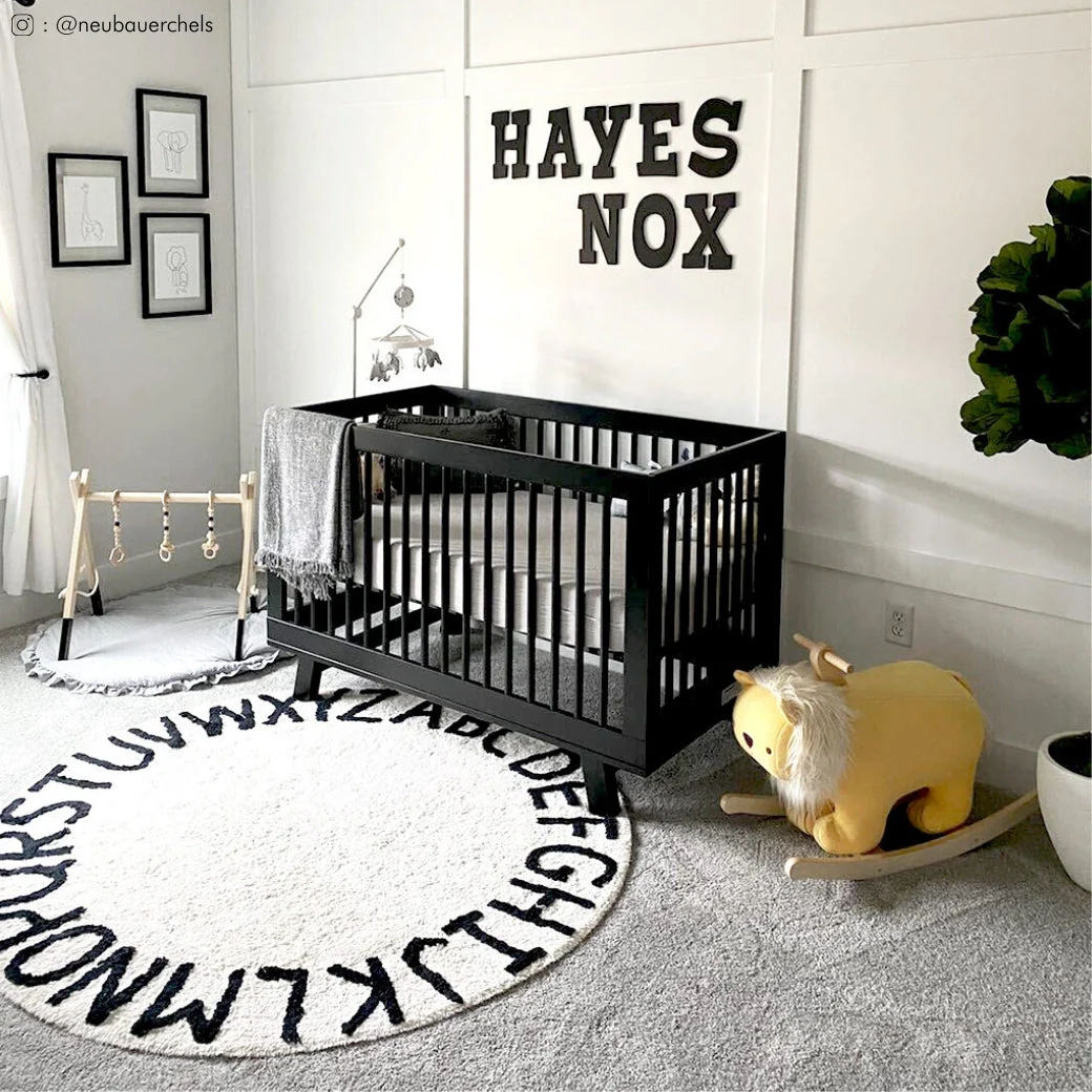Hudson 3 in 1 Convertible Crib + Toddler Rail - Image 43