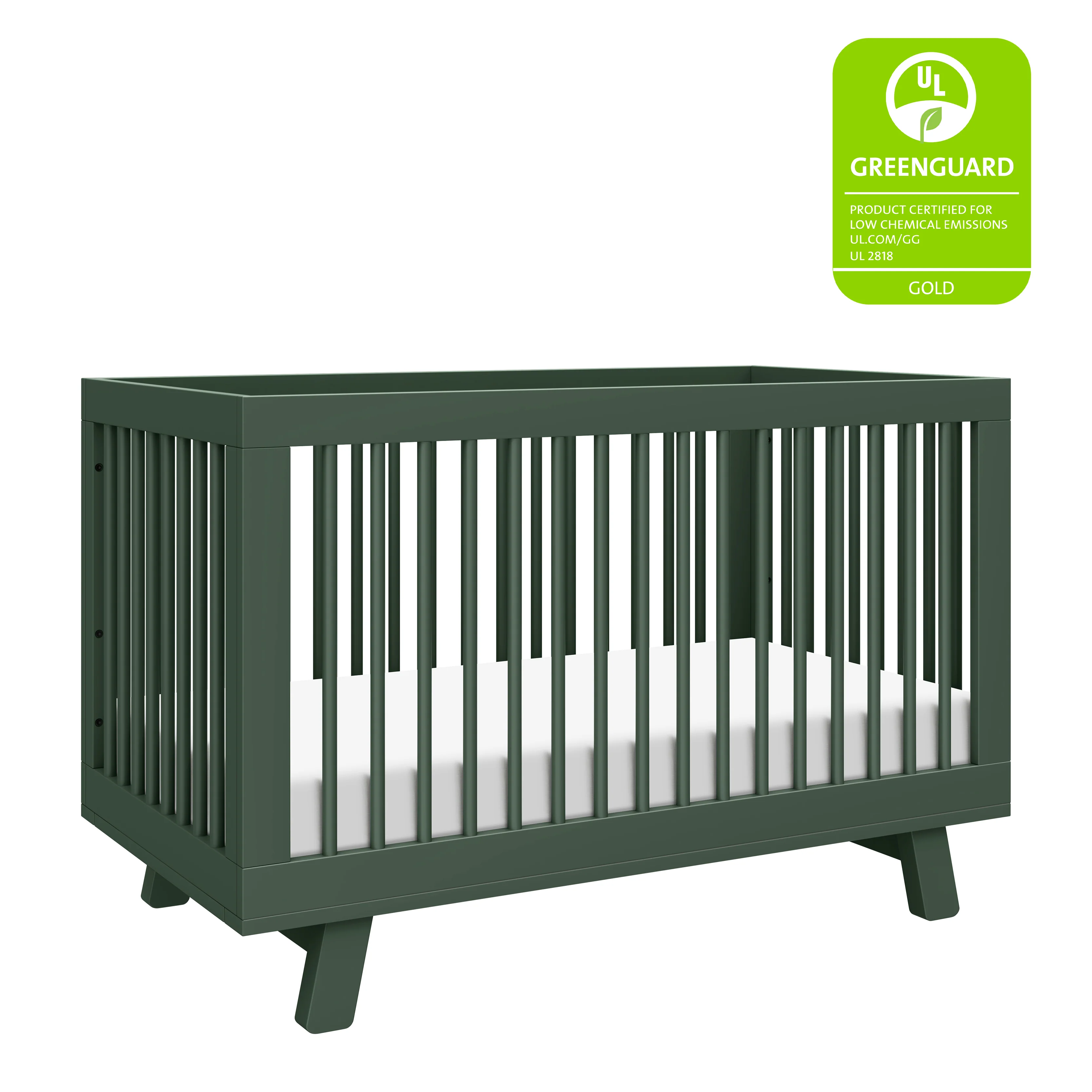 Hudson 3 in 1 Convertible Crib + Toddler Rail - Image 72