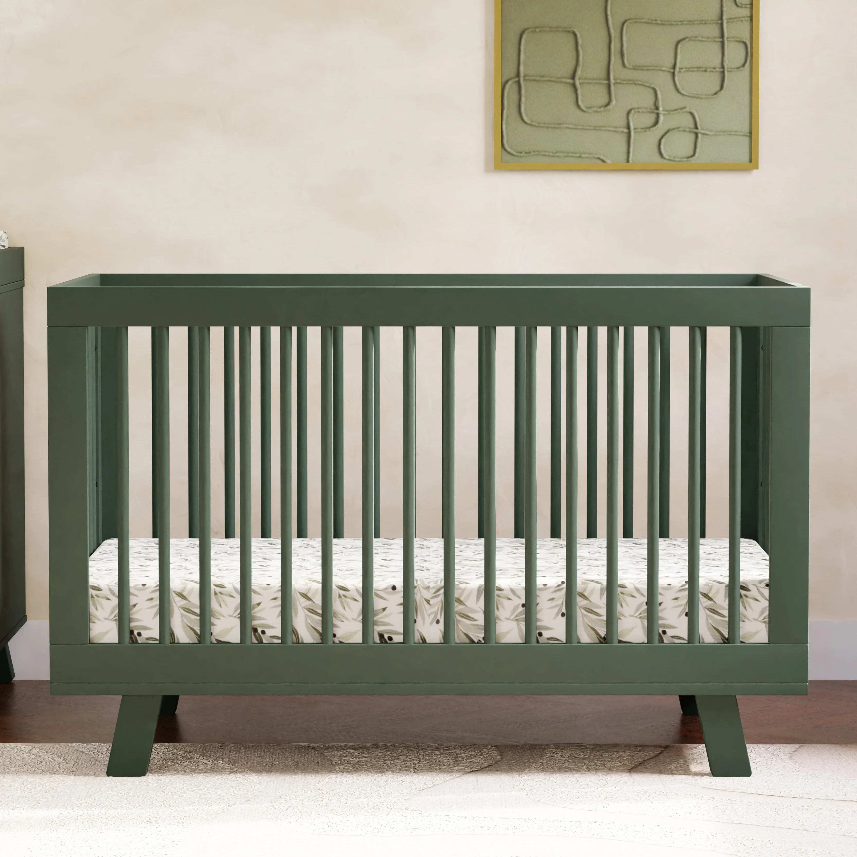 Hudson 3 in 1 Convertible Crib + Toddler Rail - Image 80