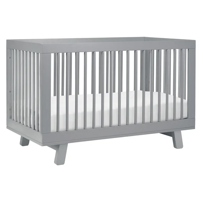 Hudson 3 in 1 Convertible Crib + Toddler Rail - Image 90