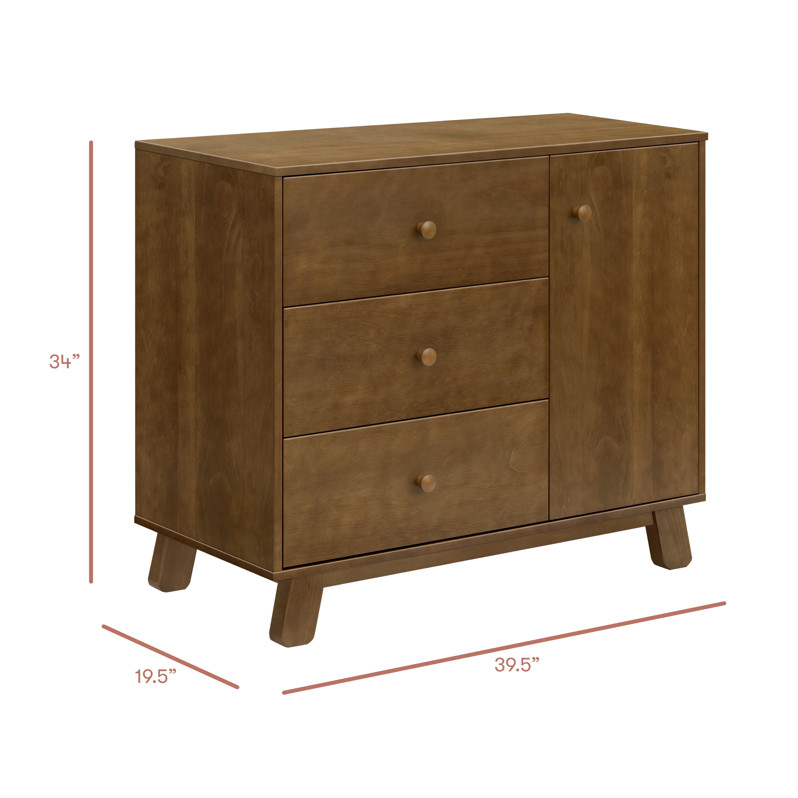 Babyletto Hudson Modern 3 Drawer Dresser - Image 15