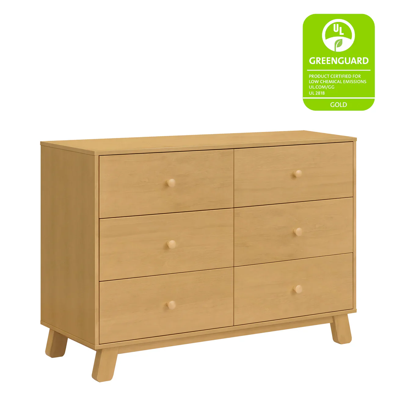 Babyletto Hudson Modern 6 Drawer Assembled Double Dresser - Image 3