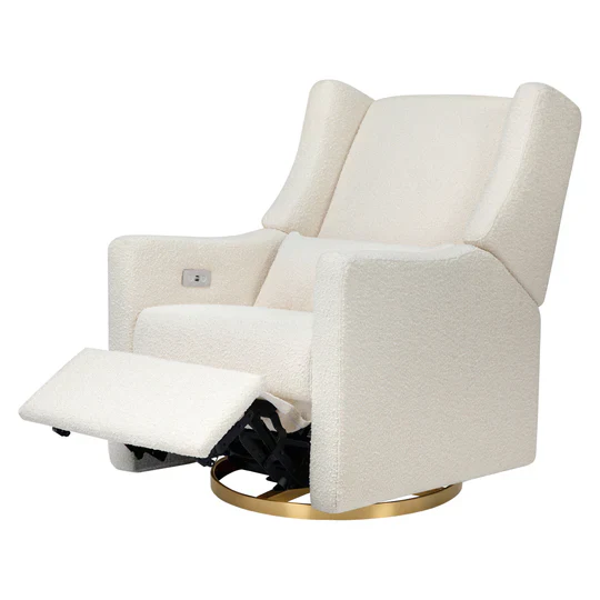 Babyletto Kiwi Glider Recliner in Boucle - Image 10