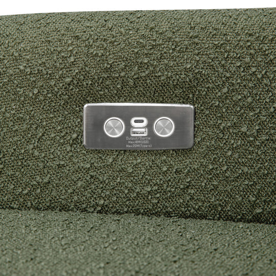 Babyletto Kiwi Glider Recliner in Boucle - Image 25