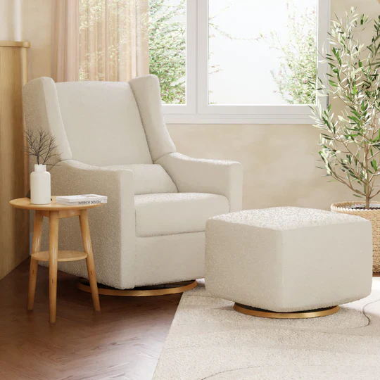 Babyletto Kiwi Glider Recliner in Boucle - Image 3