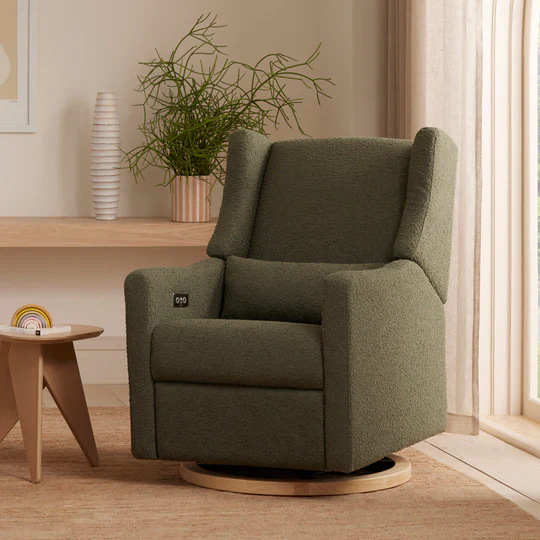 Babyletto Kiwi Glider Recliner in Boucle - Image 32
