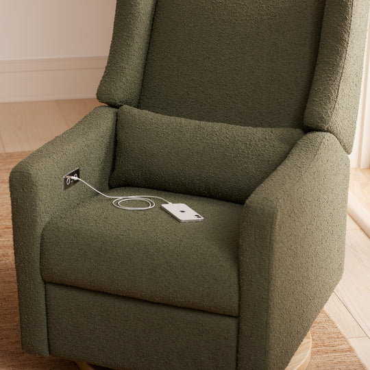 Babyletto Kiwi Glider Recliner in Boucle - Image 34