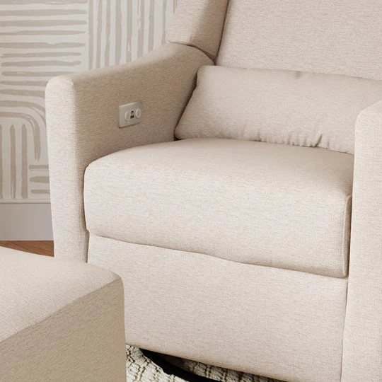 Babyletto Kiwi Glider Recliner in Performance Fabric - Image 12