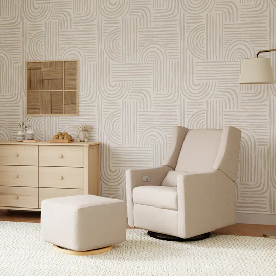 Babyletto Kiwi Glider Recliner in Performance Fabric - Image 16