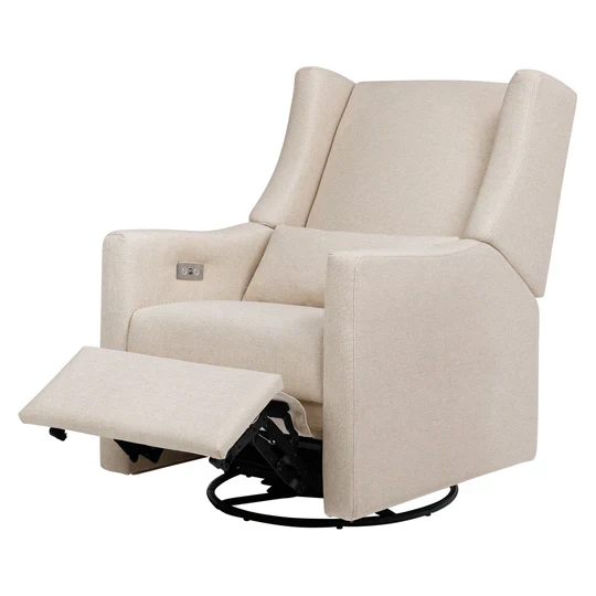 Babyletto Kiwi Glider Recliner in Performance Fabric - Image 17