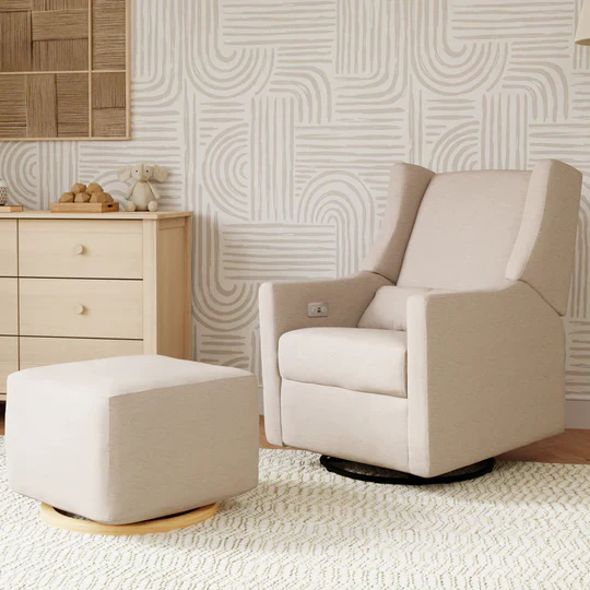 Babyletto Kiwi Glider Recliner in Performance Fabric - Image 18