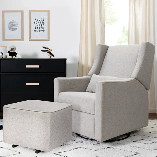 Babyletto Kiwi Glider Recliner in Performance Fabric - Image 25