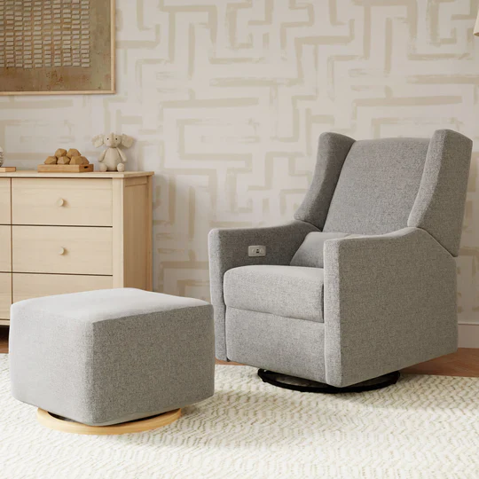 Babyletto Kiwi Glider Recliner in Performance Fabric - Image 28