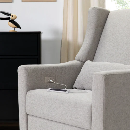 Babyletto Kiwi Glider Recliner in Performance Fabric - Image 29