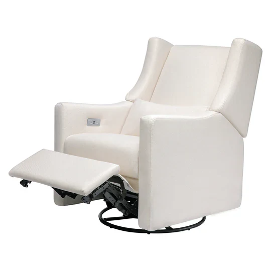 Babyletto Kiwi Glider Recliner in Performance Fabric - Image 4