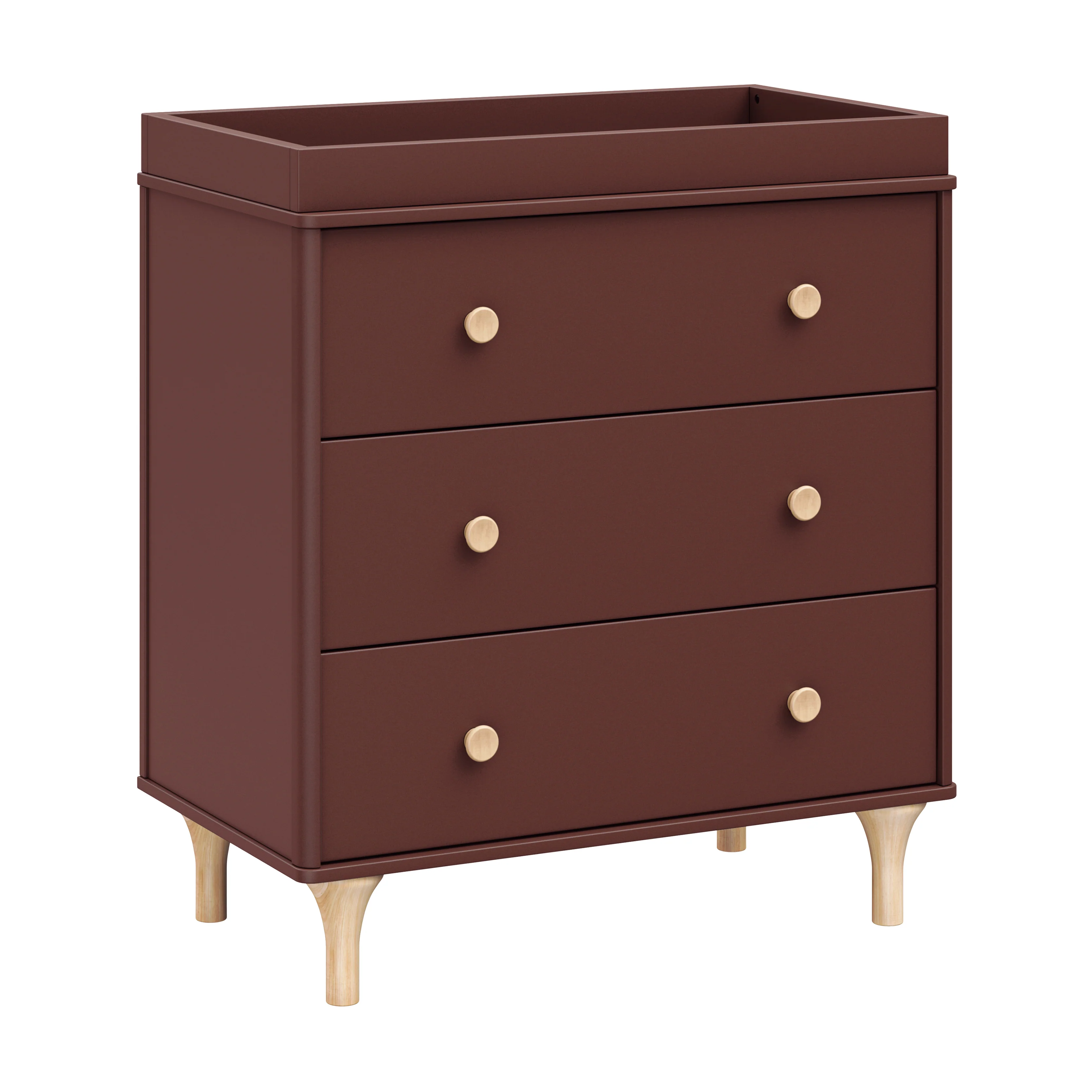 Babyletto Lolly 3 Drawer changer dresser with removable changing tray - Image 11