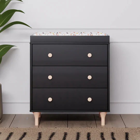 Babyletto Lolly 3 Drawer changer dresser with removable changing tray - Image 2