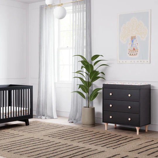 Babyletto Lolly 3 Drawer changer dresser with removable changing tray - Image 4