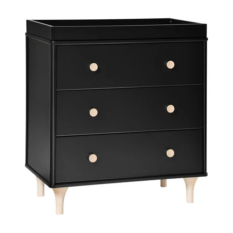 Babyletto Lolly 3 Drawer changer dresser with removable changing tray - Image 5