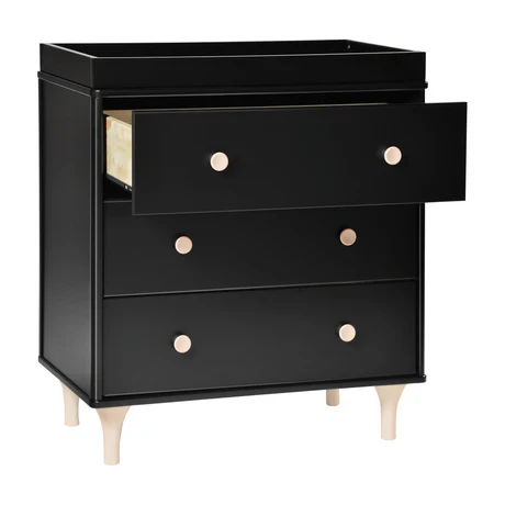 Babyletto Lolly 3 Drawer changer dresser with removable changing tray - Image 7