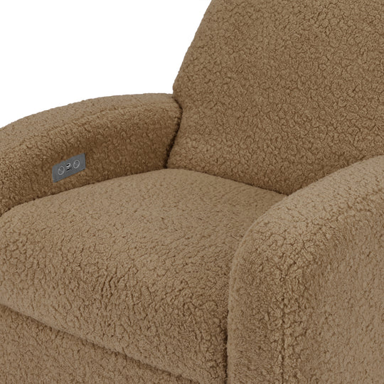 Babyletto Nami Electronic Recliner and Swivel Glider in Boucle Fabric with USB Port - Image 12