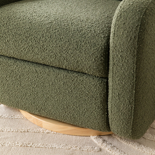 Babyletto Nami Electronic Recliner and Swivel Glider in Boucle Fabric with USB Port - Image 19