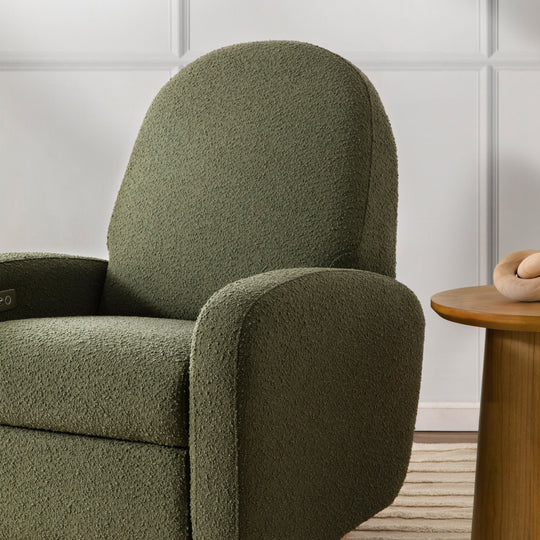 Babyletto Nami Electronic Recliner and Swivel Glider in Boucle Fabric with USB Port - Image 21