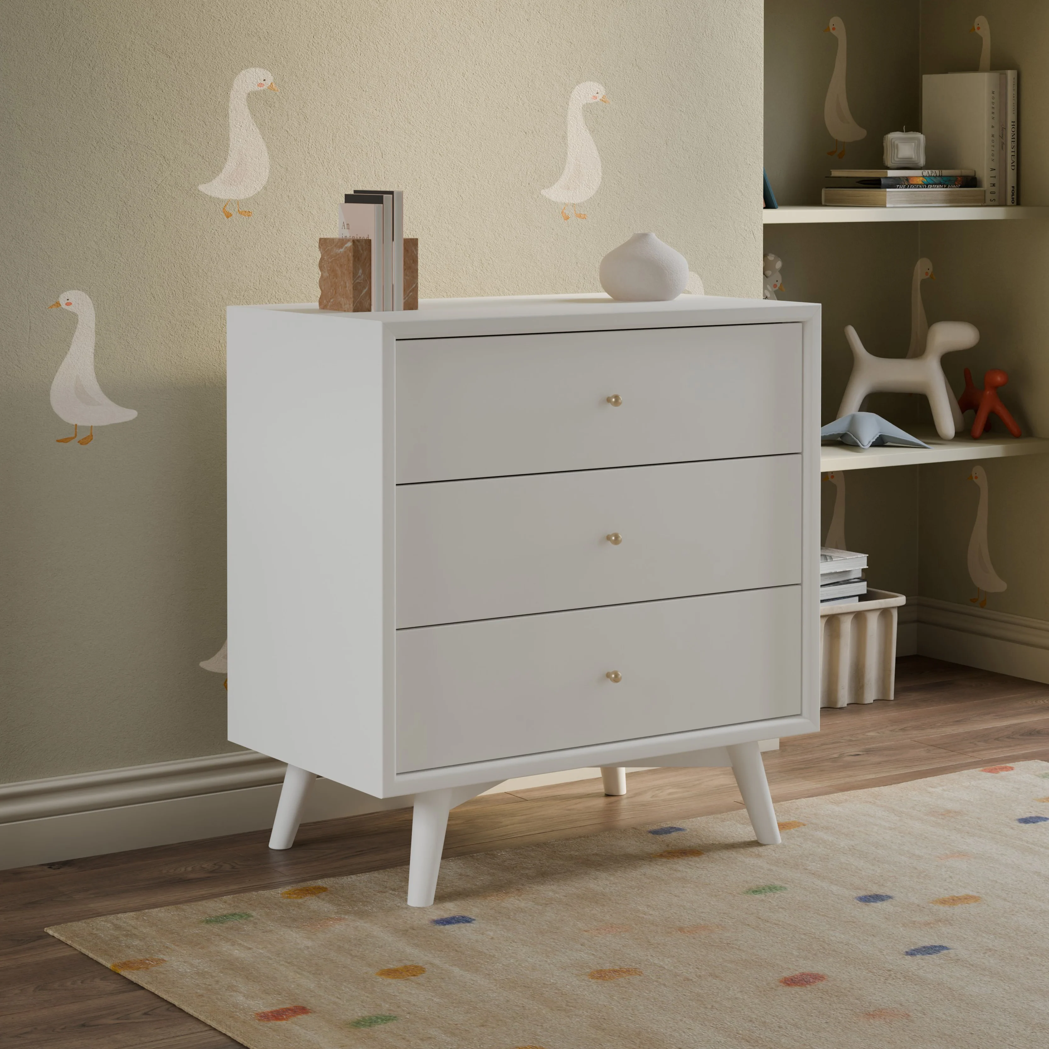 Babyletto Palma 3 Drawer Assembled Dresser - Image 4