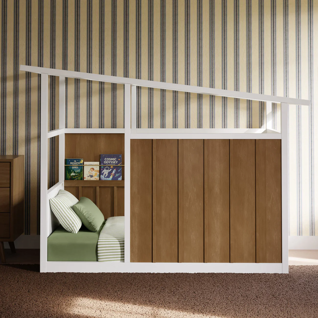 Babyletto Palma Mid Century House Twin Bed - Image 13