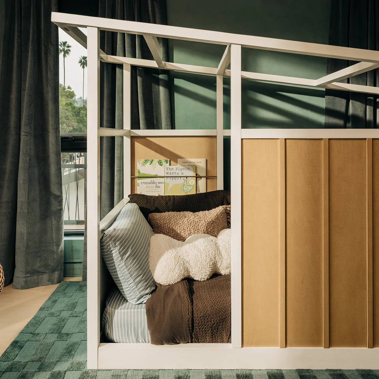 Babyletto Palma Mid Century House Twin Bed - Image 4