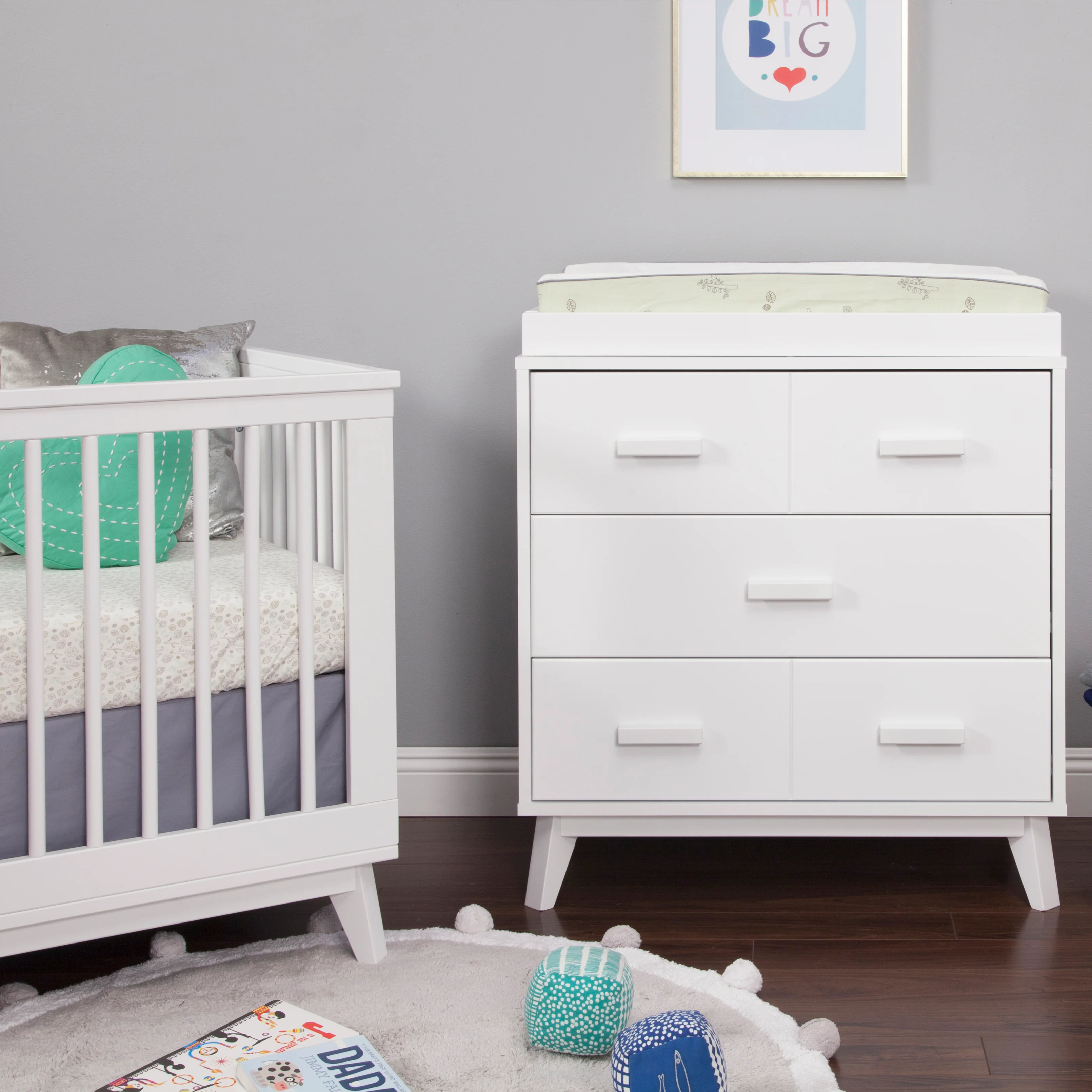 Babyletto Scoot 3 Drawer Changer Dresser - Image 3