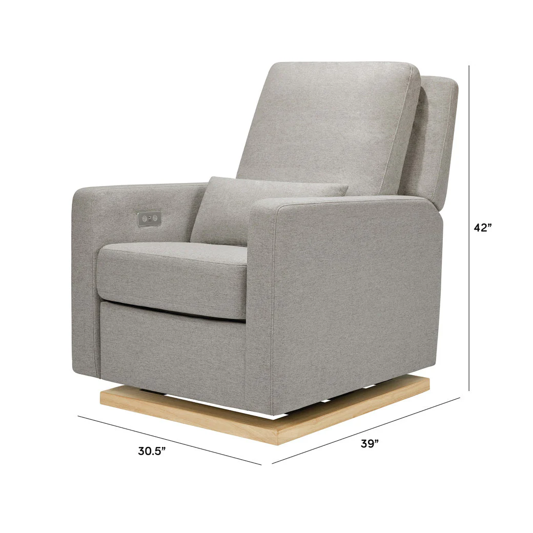 Babyletto Sigi Glider & Recliner With USB Port - Image 14