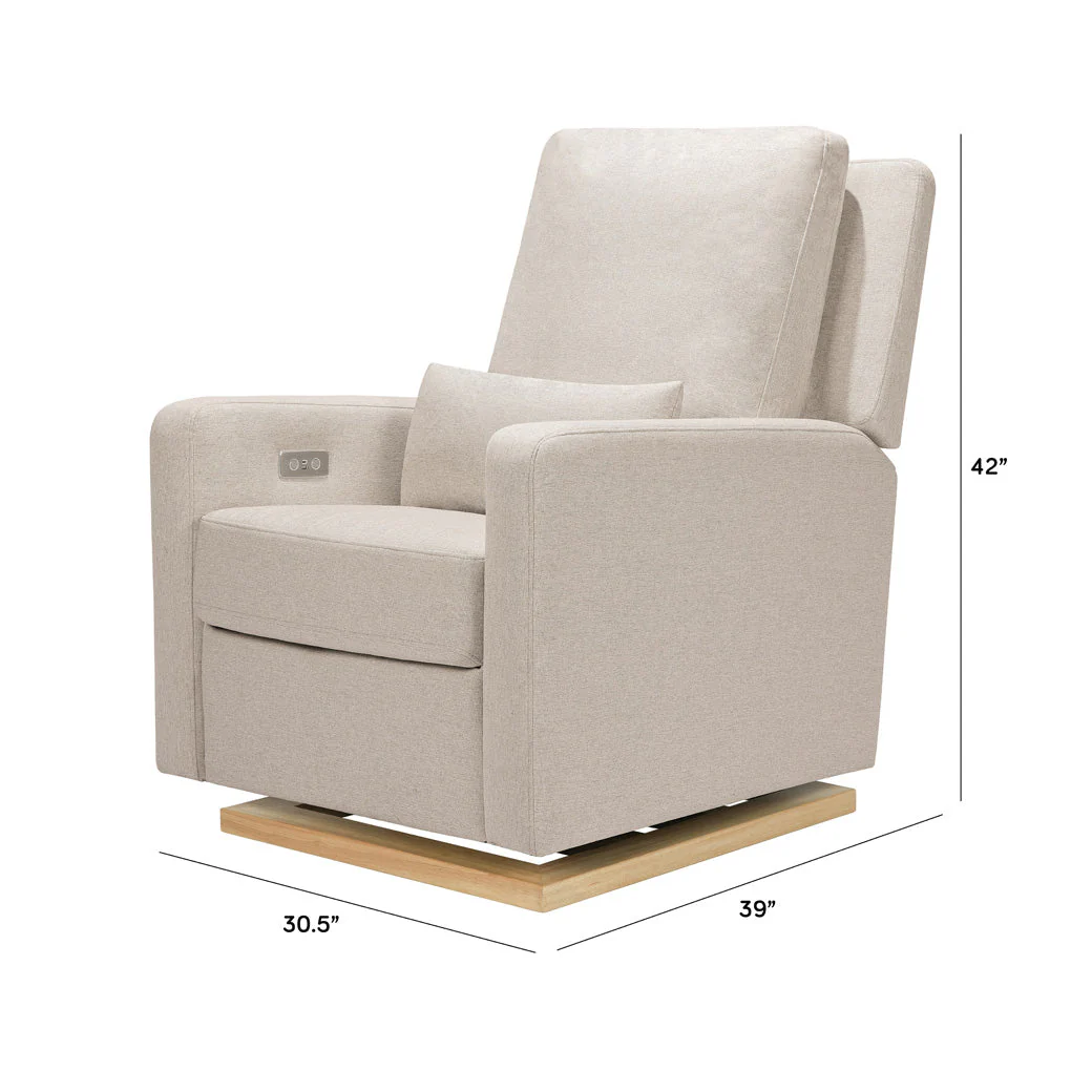 Babyletto Sigi Glider & Recliner With USB Port - Image 26