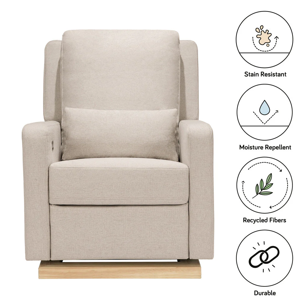 Babyletto Sigi Glider & Recliner With USB Port - Image 28